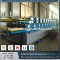 Easy operation roof and wall double layer roll forming machines